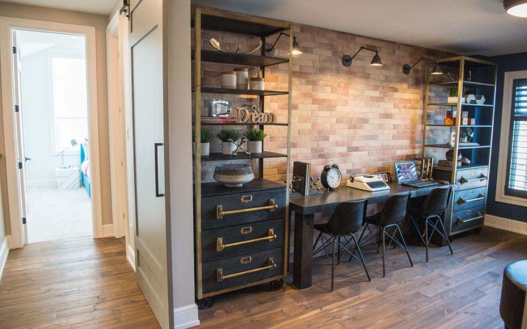 Logs End River Reclaimed Pine in the CHEO Dream Home